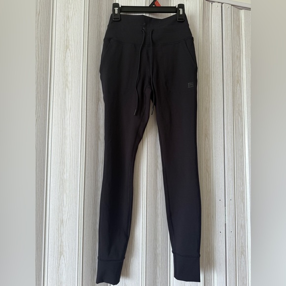 Avalanche Pants - Black Track Pants Joggers Drawstring Waist